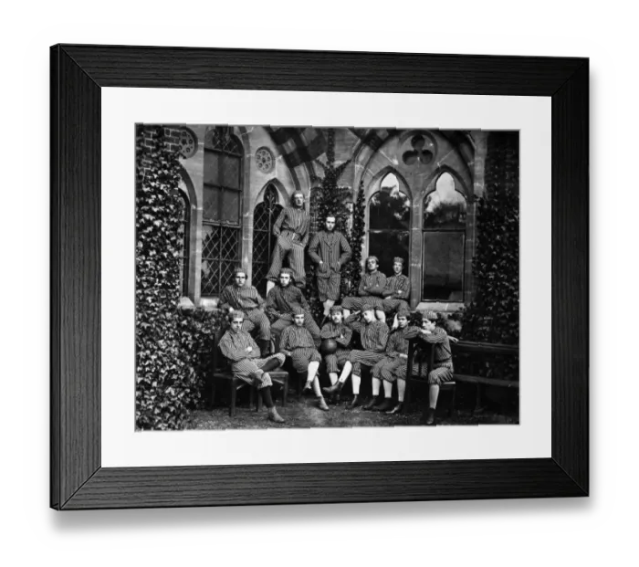 Framed Print : Soccer Eleven Framed Print : Soccer Eleven