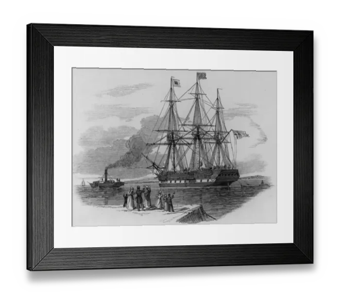 Framed Print : Towing Out Framed Print : Towing Out