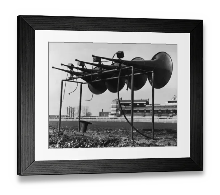 Framed Print : Newbury Loudspeakers Framed Print : Newbury Loudspeakers