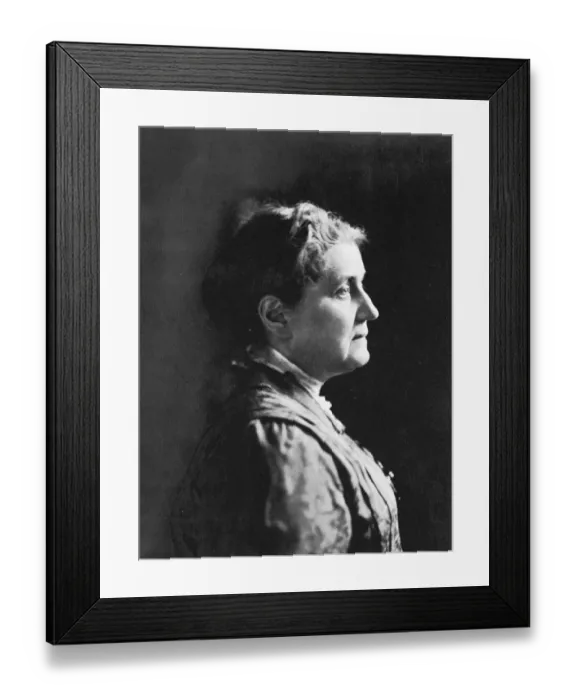 Framed Print : Profile of Jane Addams Framed Print : Profile of Jane Addams