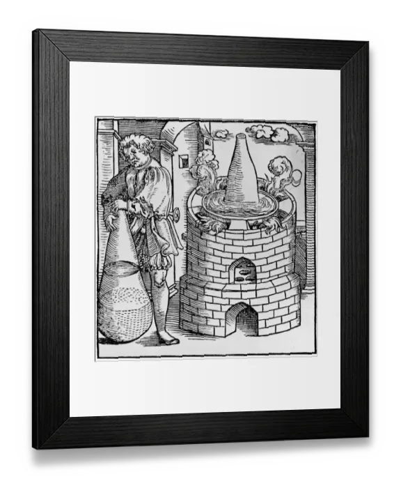 Framed Print : Alchemist At Work Framed Print : Alchemist At Work