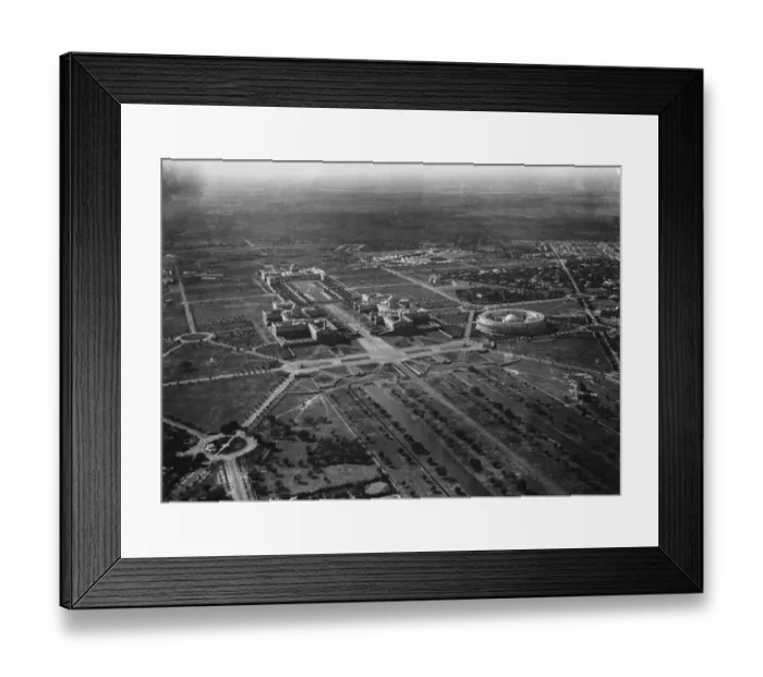 Framed Print : Old Delhi FromThe Air Framed Print : Old Delhi FromThe Air