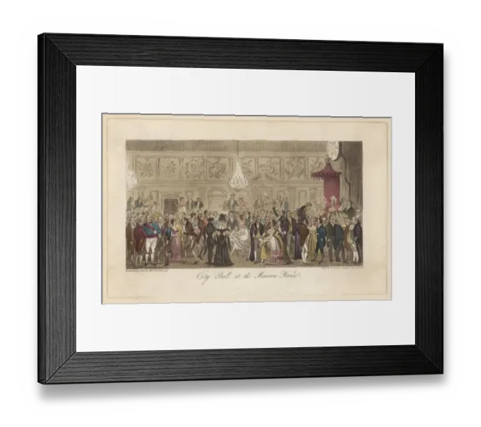 Framed Print : Mansion House Ball Framed Print : Mansion House Ball