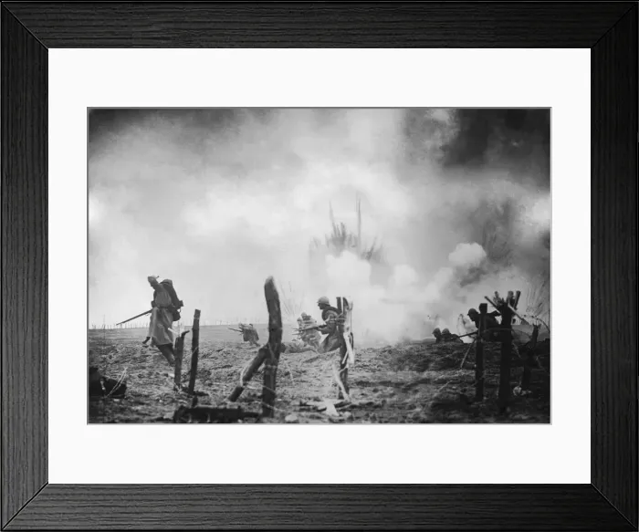 Framed Print : French Advance Framed Print : French Advance
