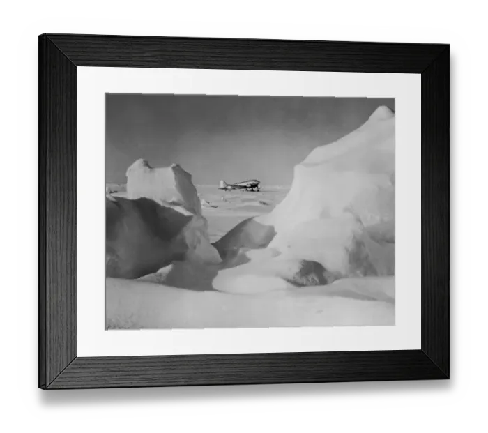 Framed Print : Arctic Research Plane Framed Print : Arctic Research Plane