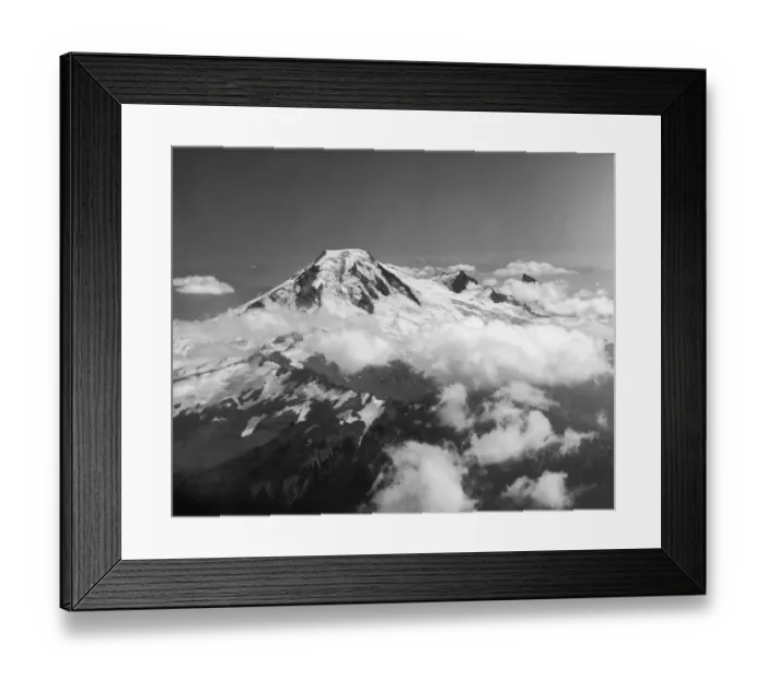 Framed Print : Mount Baker