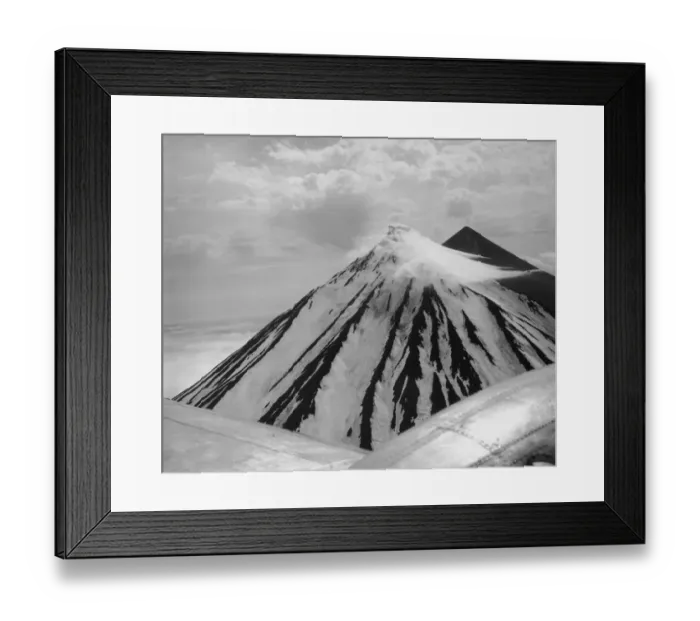 Framed Print : Aleutian Volcano Framed Print : Aleutian Volcano
