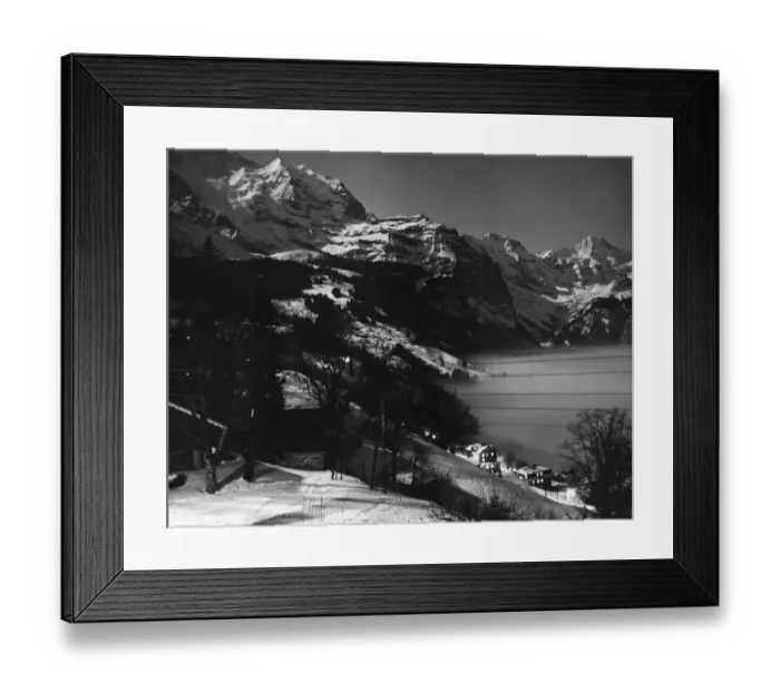 Framed Print : Wengen By Night Framed Print : Wengen By Night