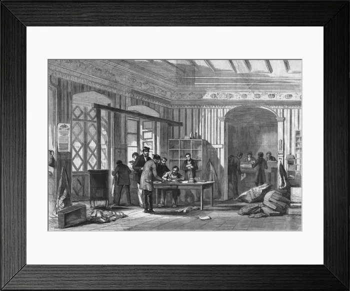 Framed Print : Constantinople Post Office Framed Print : Constantinople Post Office