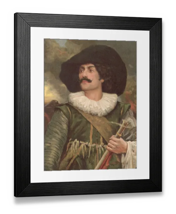 Framed Print : A Cavalier Framed Print : A Cavalier