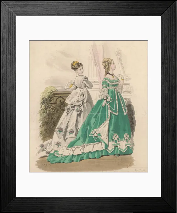 Framed Print : Womens Fashions Framed Print : Womens Fashions