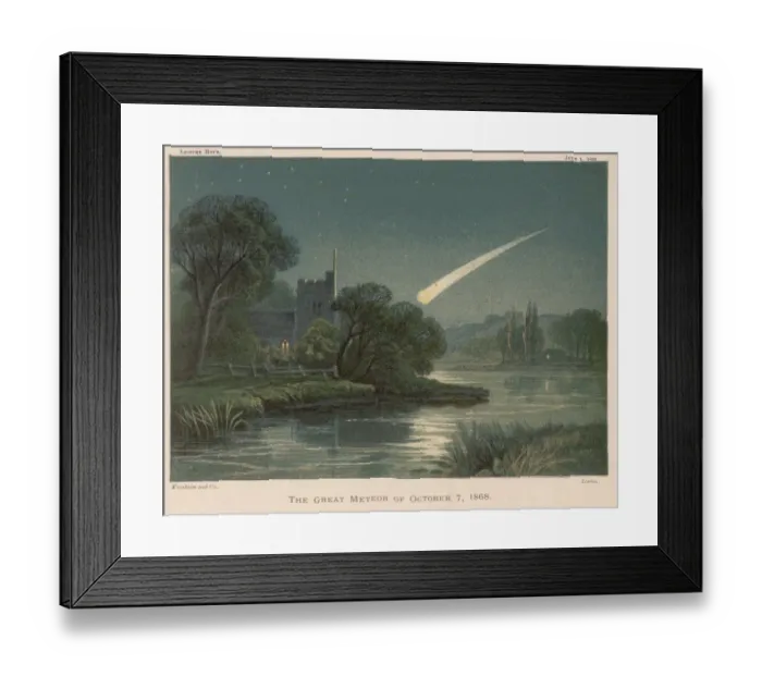 Framed Print : Great Meteor Framed Print : Great Meteor