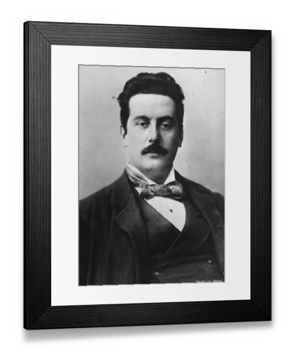 Framed Print : Giacomo Puccini Framed Print : Giacomo Puccini
