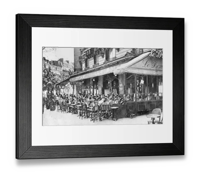 Framed Print : Cafe Du Dome Framed Print : Cafe Du Dome