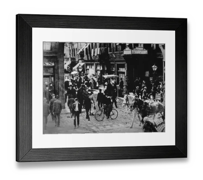Framed Print : The Bowery