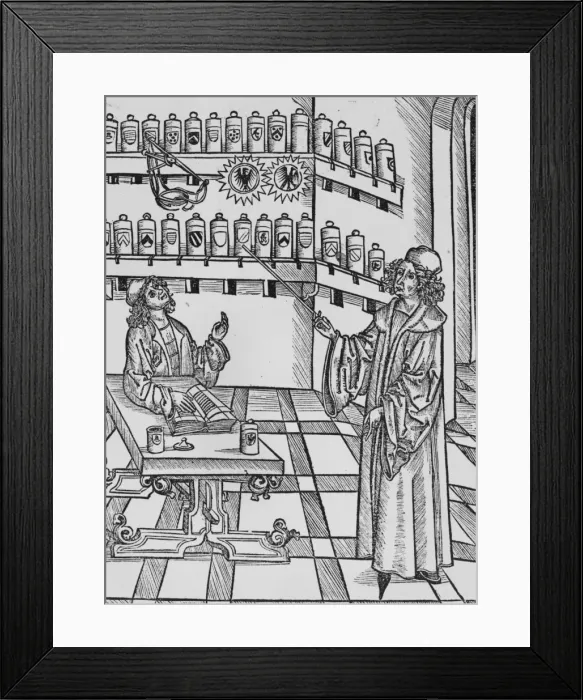 Framed Print : Ancient Pharmacy Framed Print : Ancient Pharmacy
