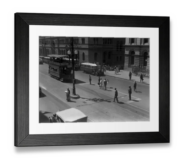 Framed Print : Cape Town Crossing Framed Print : Cape Town Crossing