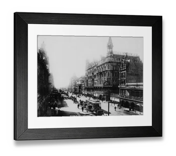 Framed Print : Cape Town Street Framed Print : Cape Town Street