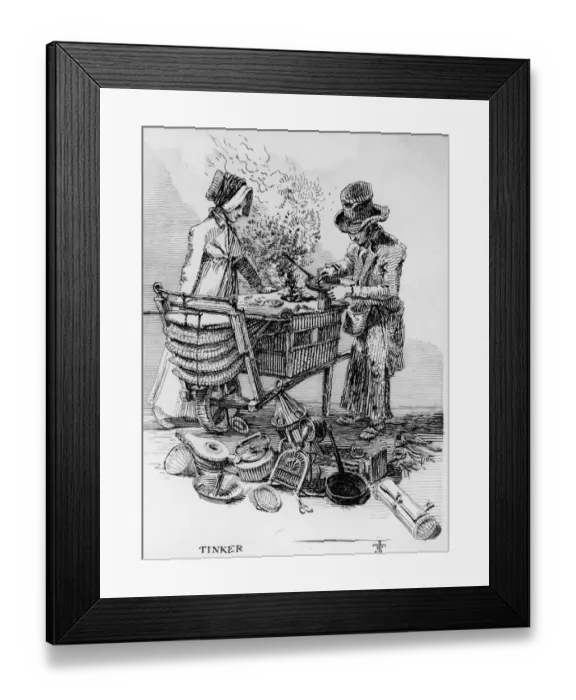 Framed Print : Tinker Tinkering Framed Print : Tinker Tinkering