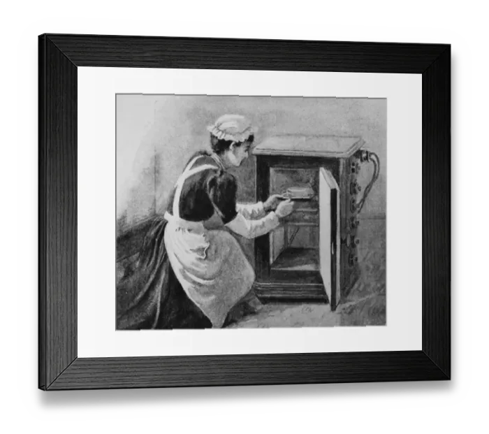 Framed Print : Victorian Kitchen Framed Print : Victorian Kitchen