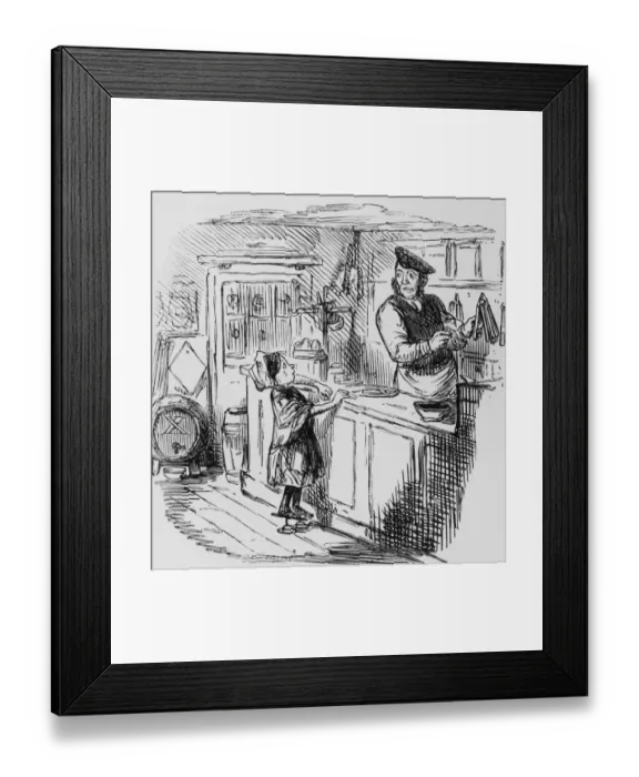 Framed Print : Buying A Candle Framed Print : Buying A Candle