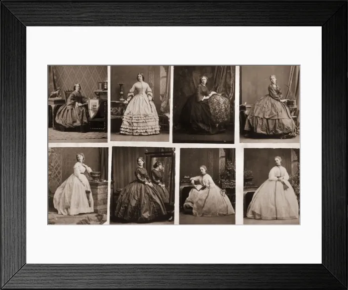 Framed Print : Crinolines