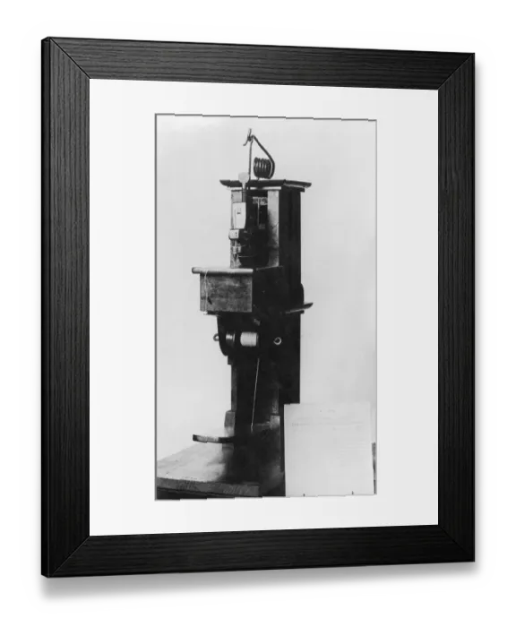 Framed Print : Thimonnier Machine Framed Print : Thimonnier Machine