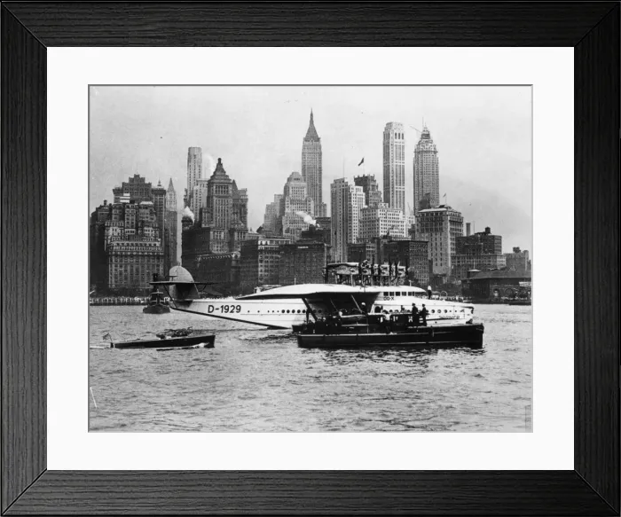 Framed Print : Dornier In New York Framed Print : Dornier In New York