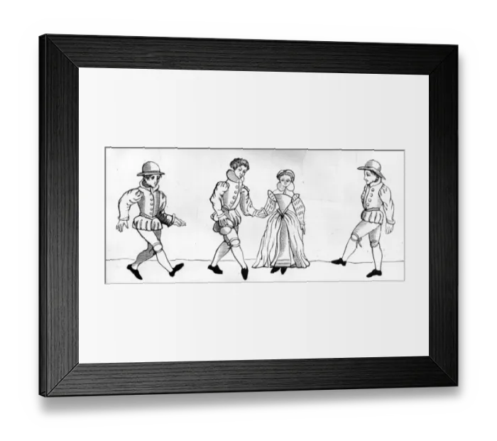 Framed Print : A Galliard Framed Print : A Galliard