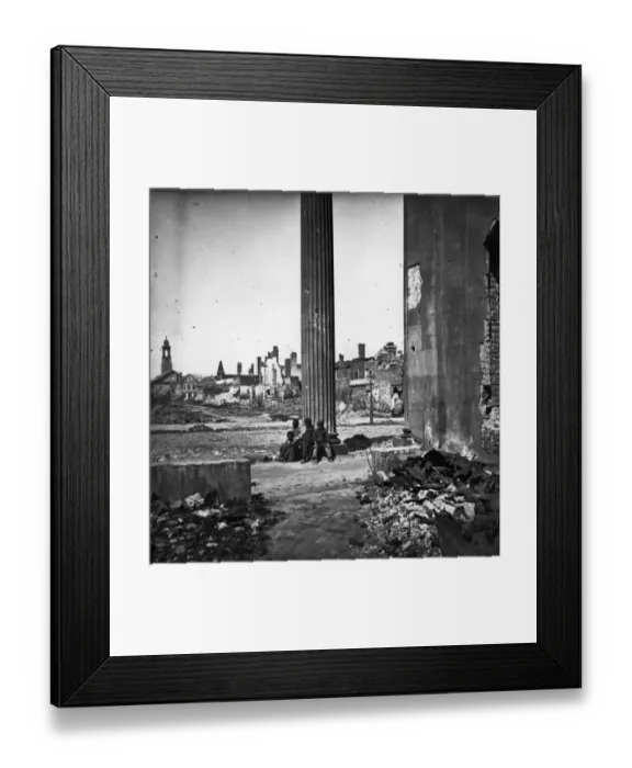Framed Print : Charleston Ruins Framed Print : Charleston Ruins