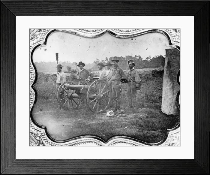 Framed Print : Free-State Battery Framed Print : Free-State Battery