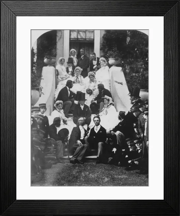 Framed Print : Wedding Party Framed Print : Wedding Party