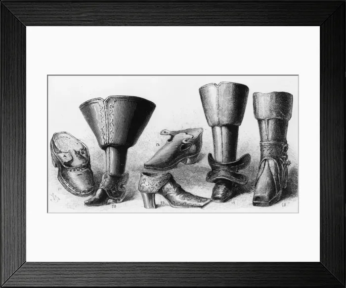 Framed Print : Shoe Selection Framed Print : Shoe Selection