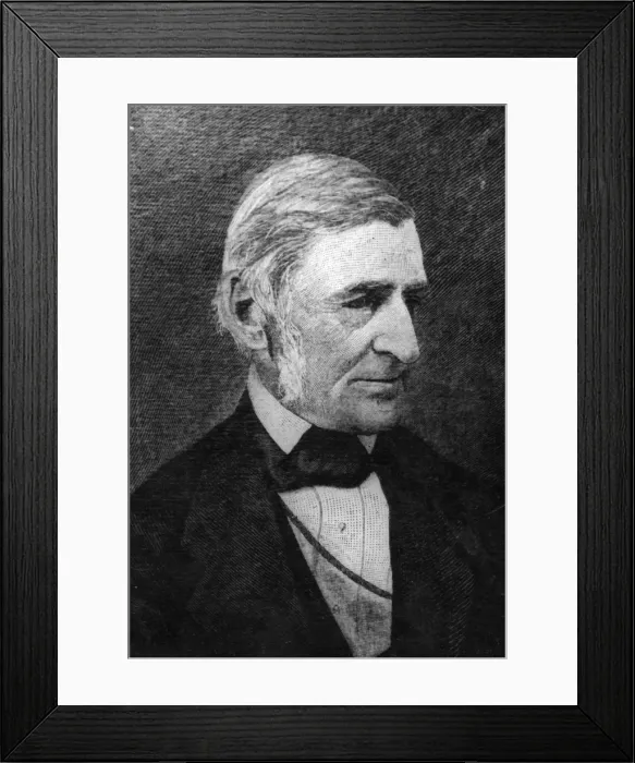 Framed Print : Ralph Emerson Framed Print : Ralph Emerson