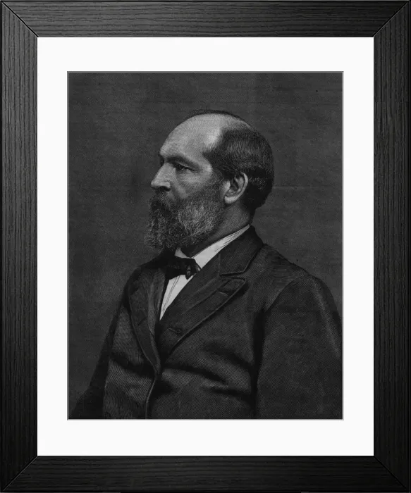 Framed Print : James Garfield Framed Print : James Garfield