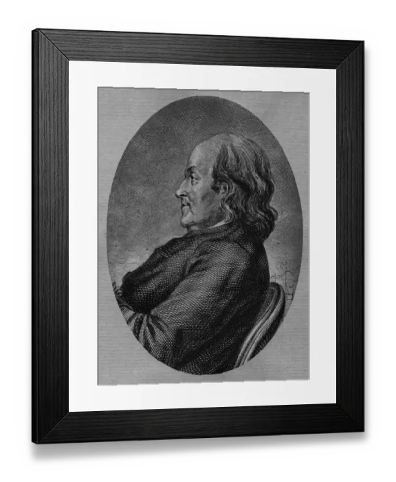 Framed Print : Benjamin Franklin Framed Print : Benjamin Franklin
