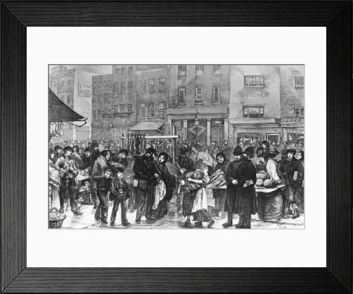 Framed Print : Lambeth Market Framed Print : Lambeth Market