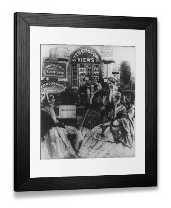 Framed Print : Stereoscopic Emporium Framed Print : Stereoscopic Emporium