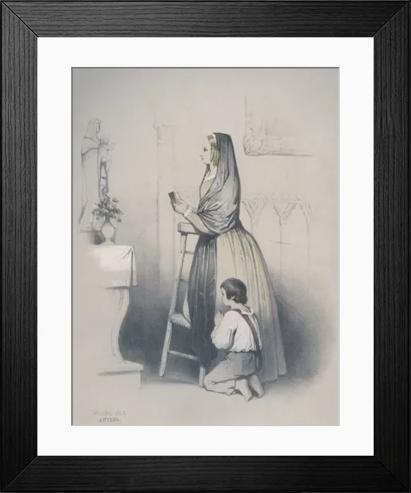 Framed Print : Christian Prayer Framed Print : Christian Prayer
