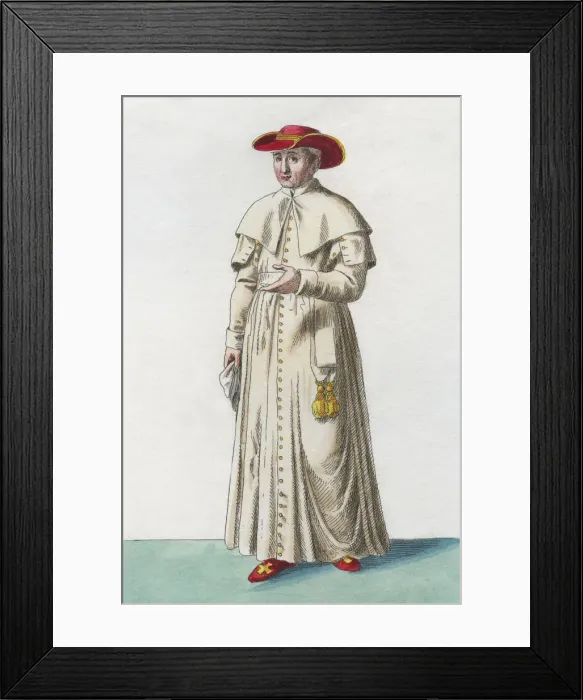 Framed Print : Papal Vestments Framed Print : Papal Vestments