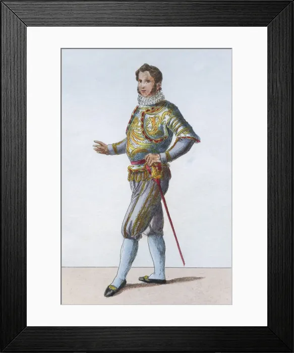 Framed Print : Swiss Guard Captain Framed Print : Swiss Guard Captain