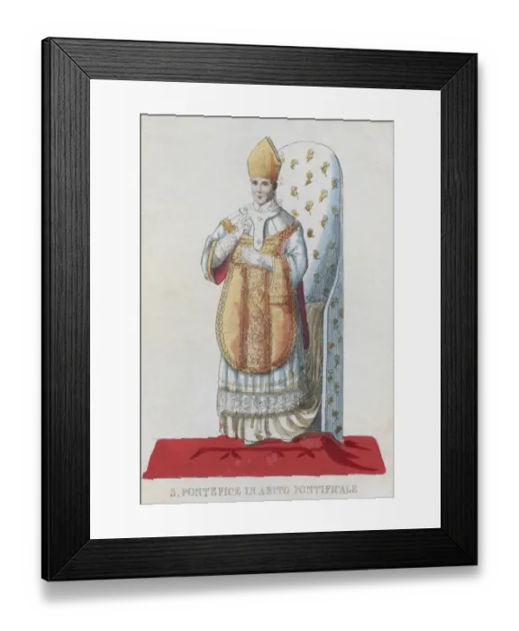 Framed Print : Papal Vestments