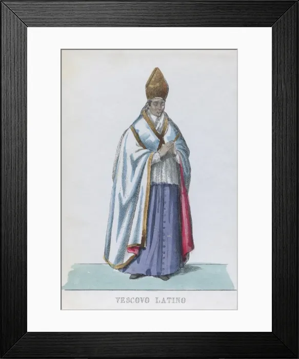 Framed Print : Roman Catholic Bishop Framed Print : Roman Catholic Bishop