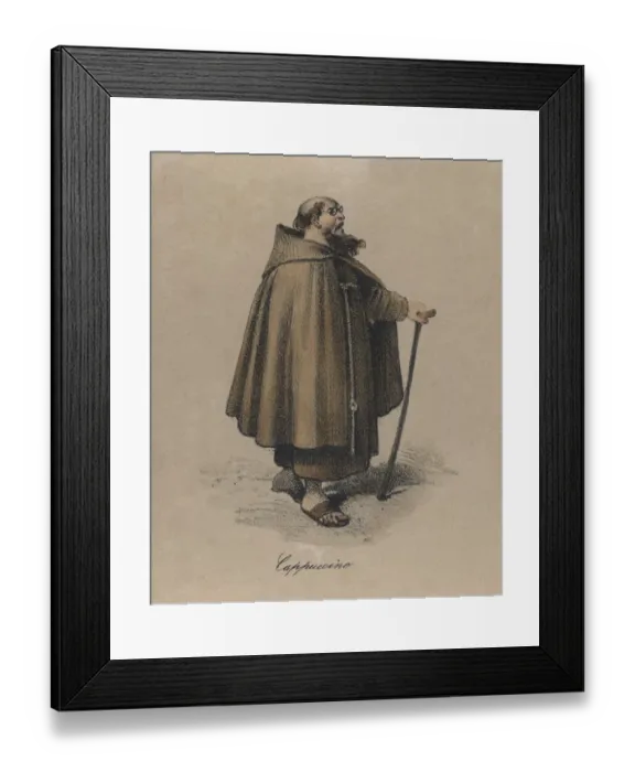 Framed Print : Franciscan Friar Framed Print : Franciscan Friar