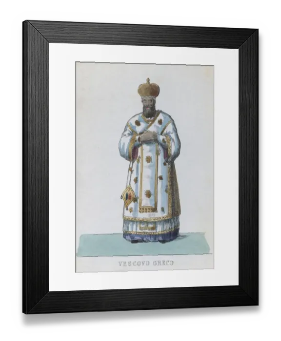 Framed Print : Greek Orthodox Priest Framed Print : Greek Orthodox Priest