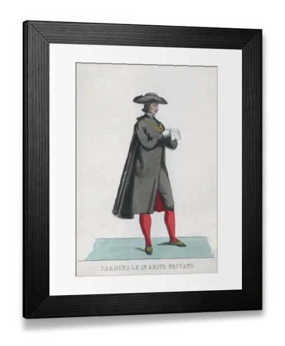 Framed Print : Roman Catholic Cardinal Framed Print : Roman Catholic Cardinal