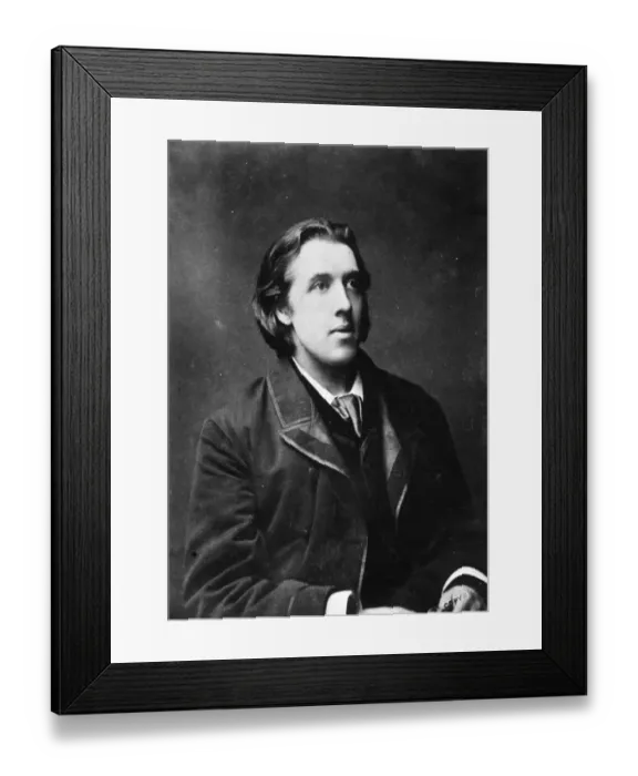 Framed Print : Oscar Wilde Framed Print : Oscar Wilde