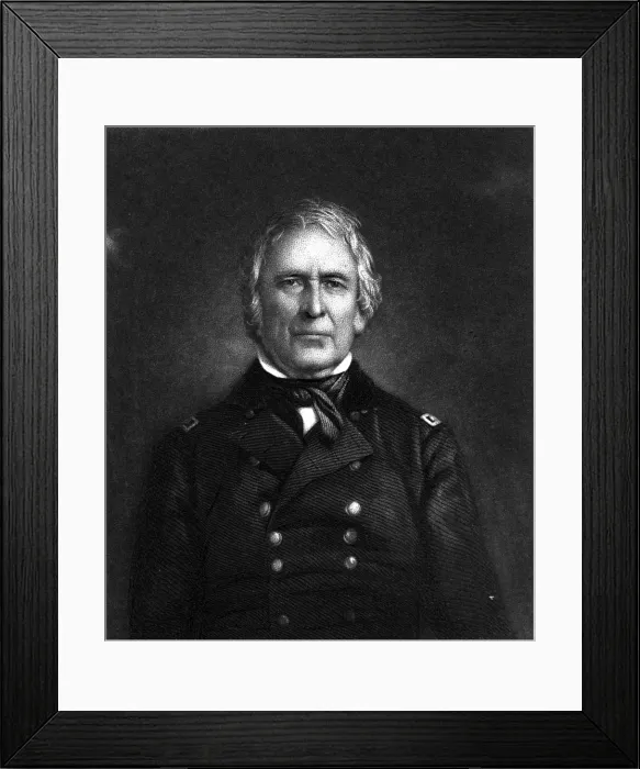 Framed Print : Zachary Taylor Framed Print : Zachary Taylor