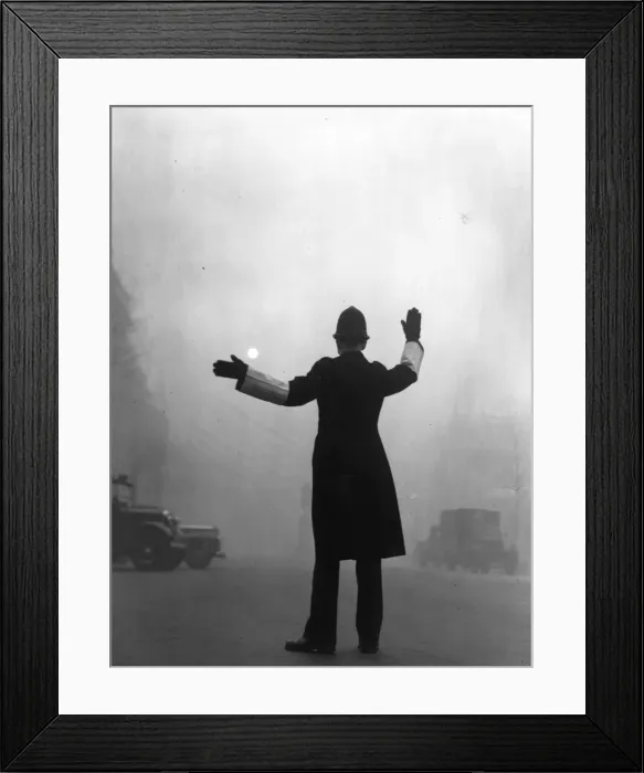 Framed Print : Fog Police Framed Print : Fog Police