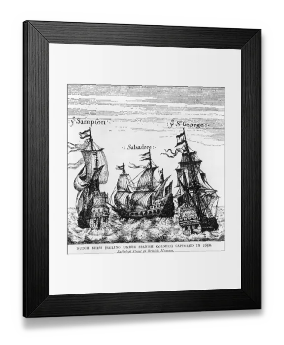 Framed Print : Dutch Ships Framed Print : Dutch Ships